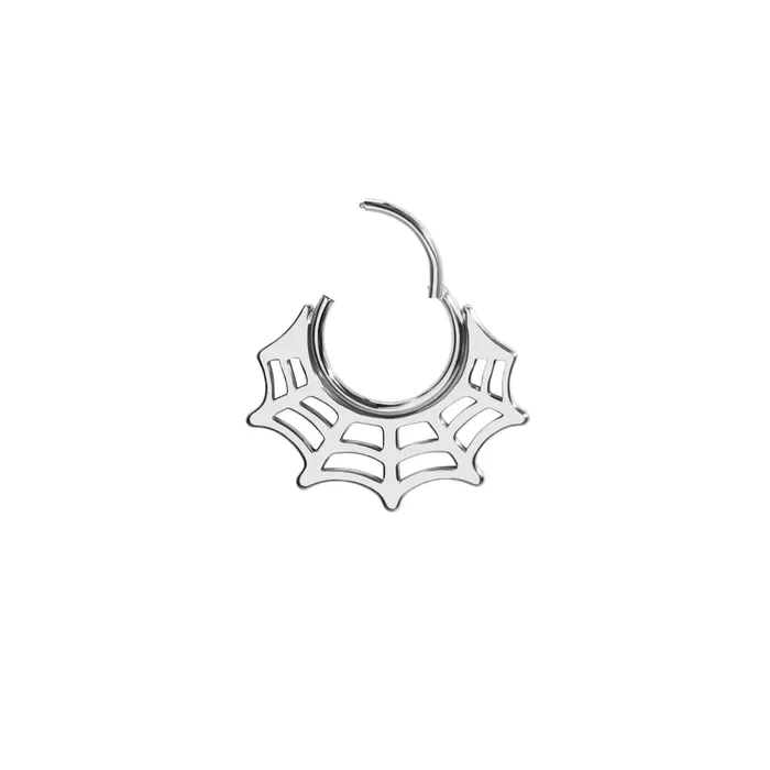 Vibrators Painful Pleasures 16g Spiderweb Titanium Clicker Price Per 1