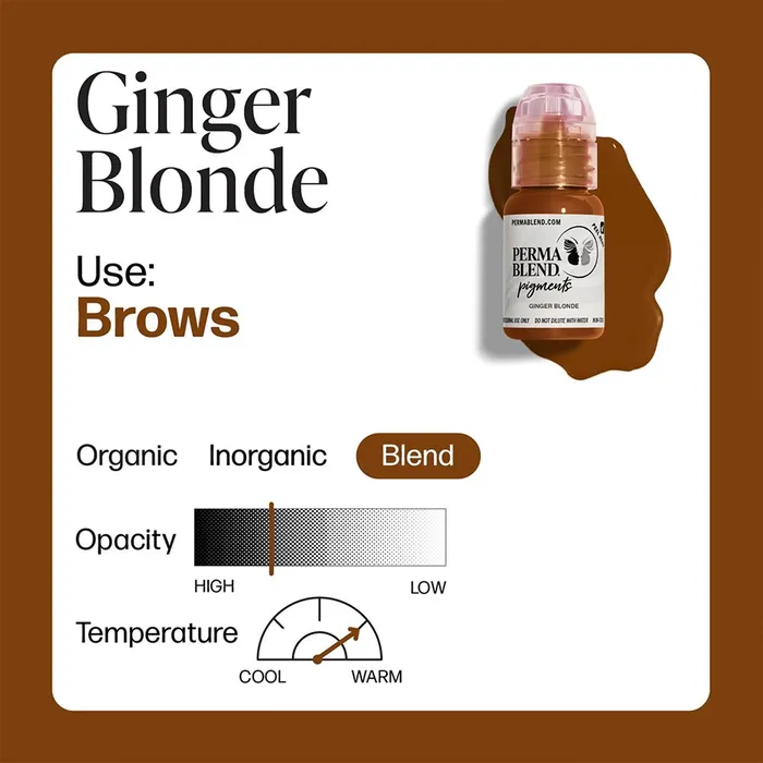 Vibrators Perma Blend Ginger Blonde Perma Blend 12oz Bottle