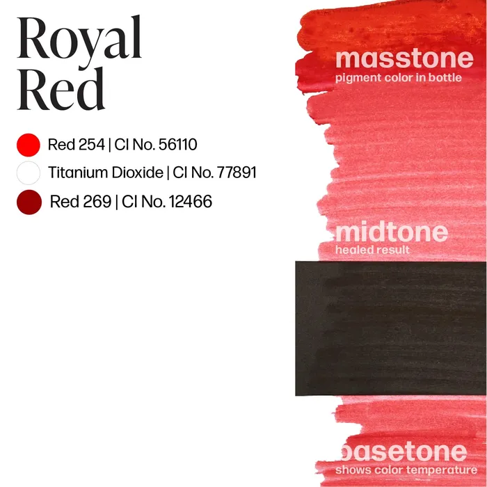 Vibrators Perma Blend Royal Red Perma Blend Pick Size