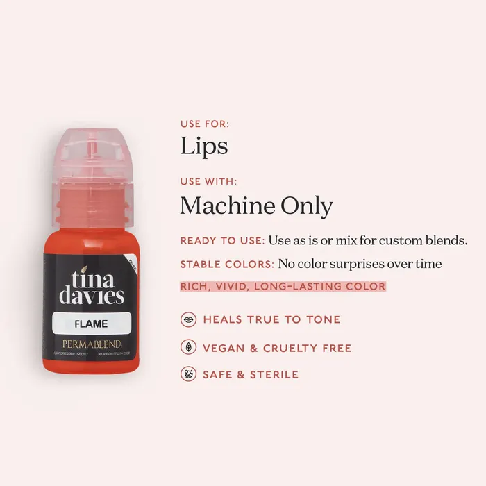 Vibrators Perma Blend Tina Davies Collection Flame Perma Blend