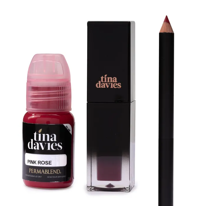 Vibrators Perma Blend Tina Davies Lip Trio Perma Blend Pink Rose
