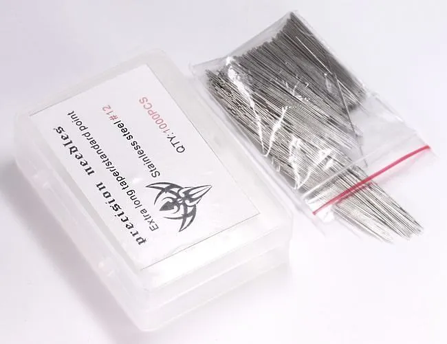 Vibrators Precision Needles 8 BugPin 1000 Loose Tattoo Needles Long Taper