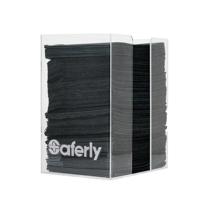 Vibrators Saferly Saferly Acrylic Dental Bib Holder Dispenser