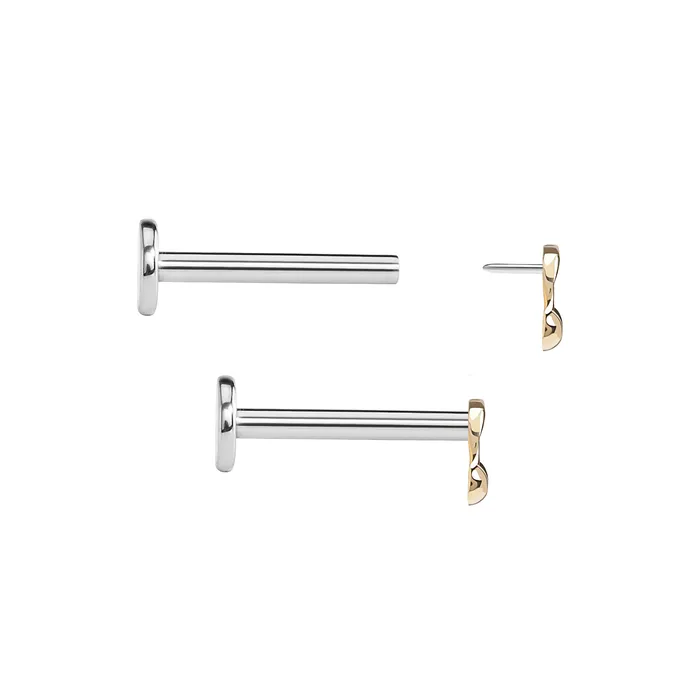 Vibrators Tilum Tilum 14kt Yellow Gold Cherries Jubilee Threadless Top Price Per 1