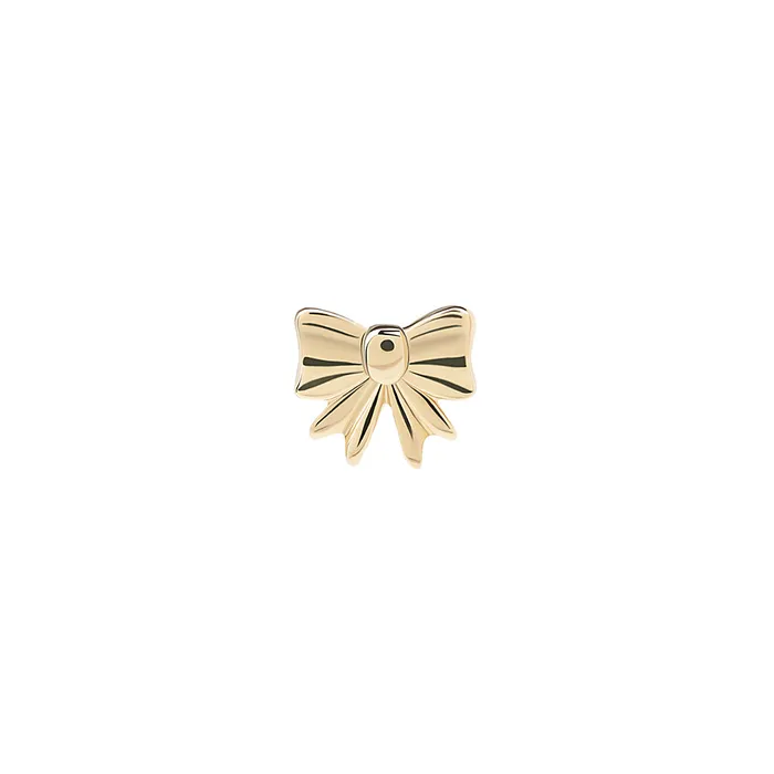 Vibrators Tilum Tilum 14kt Yellow Gold Classic Bow Threadless Top Price Per 1 Vibrators Tilum Tilum 14kt Yellow Gold Classic Bow Threadless Top Price Per 1