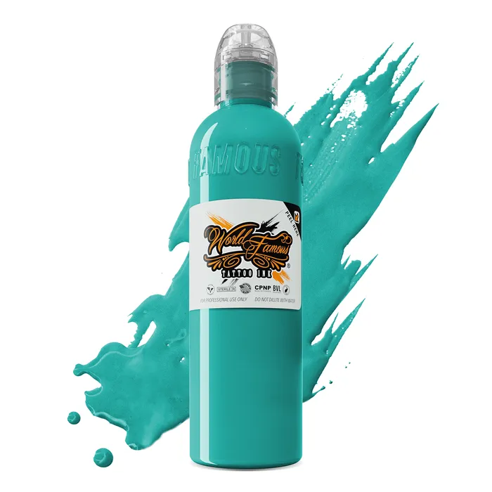 Vibrators World Famous Bahama Blue World Famous Tattoo Ink Pick Size