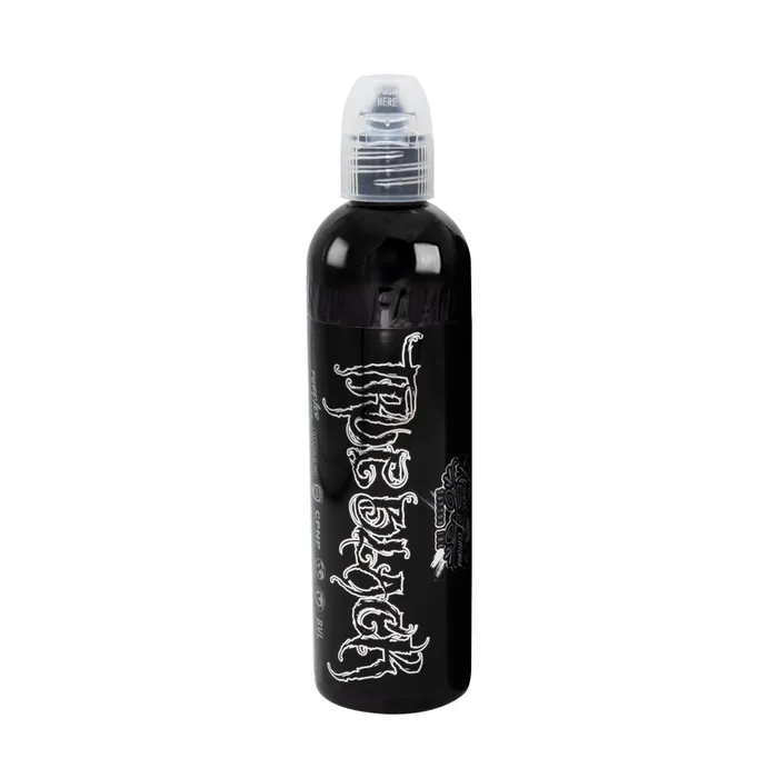 World Famous Anal Andres Jaramillo 4 Bottle Latin Black Scale Set World Famous Tattoo Ink 4oz