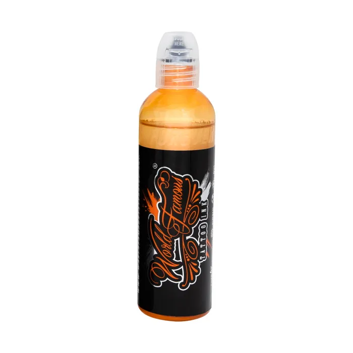 World Famous Anal Andres Jaramillo 4 Bottle Latin Black Scale Set World Famous Tattoo Ink 4oz