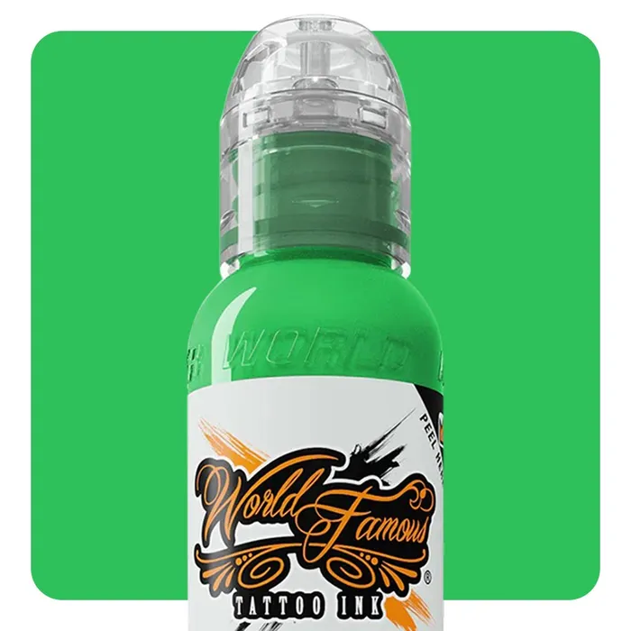 World Famous Male Sex Toys Mint Green World Famous Tattoo Ink Pick Size
