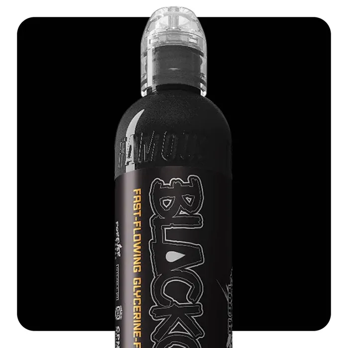 World Famous Vibrators World Famous Blackout World Famous Tattoo Ink 4oz