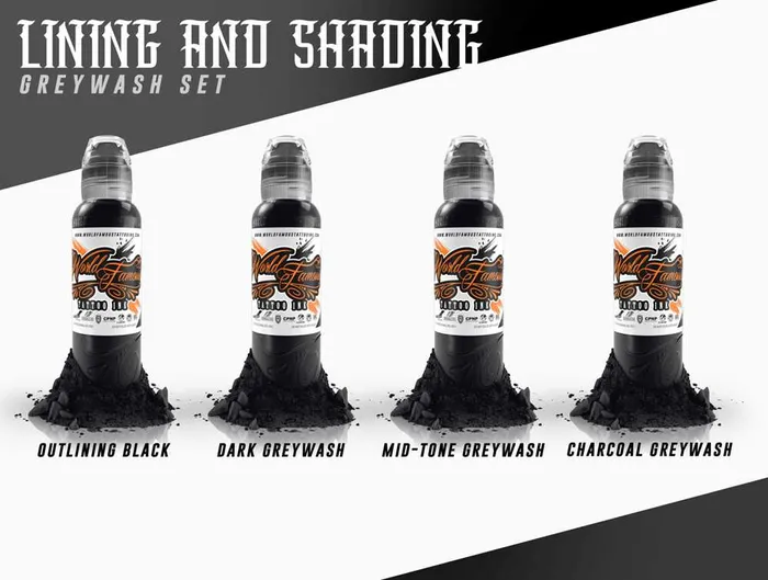 World Famous World Famous Lining Shading Set World Famous Tattoo Ink Pick Size Male Sex Toys