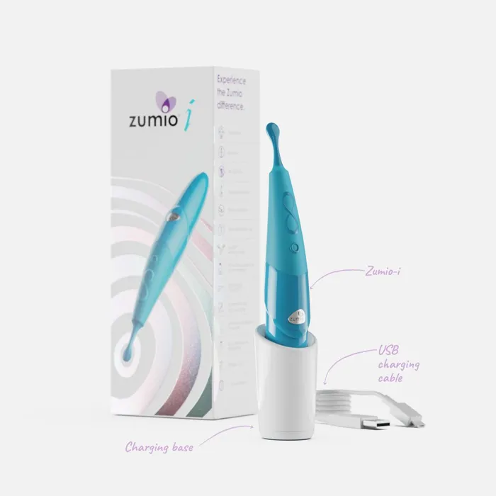 Zumio i Rechargeable Clitoral Stimulator Teal Zumio Female Sex Toys