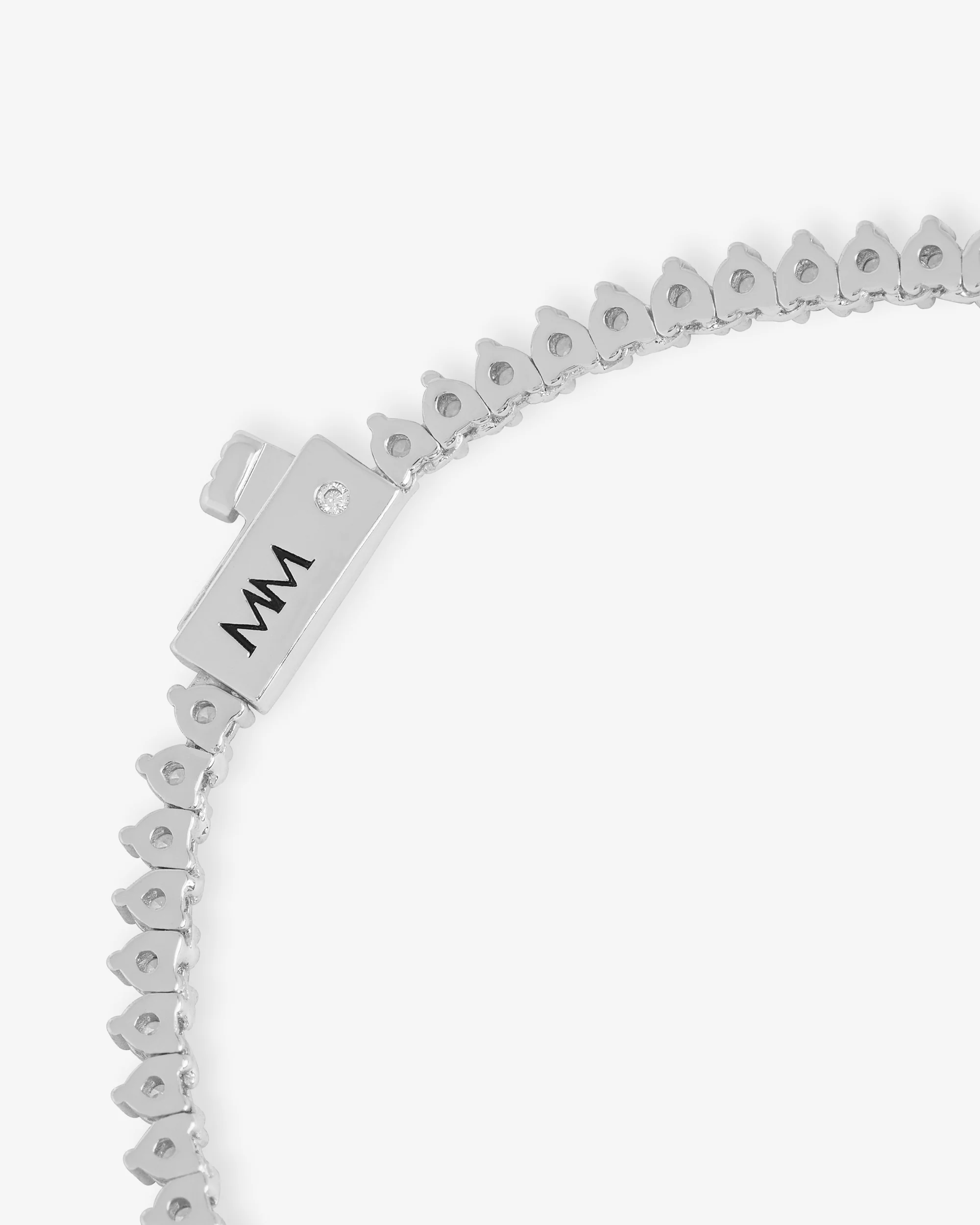 Not Your Basic Tennis Bracelet 2mm - Silver|Multi Stone - Image 3